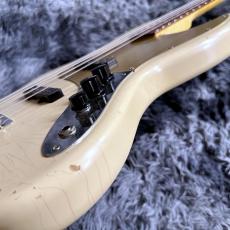 Black Smoker Trad Master Series BETA-J4 Desert Sand Medium Aged w/Gold Anodized Pickguard_10