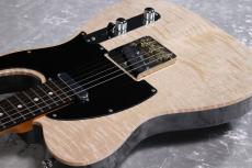 Kanade SOUND DESIGN 【激杢個体】KTL-AS Hollow FM Rosewood/Natural & See Through Black #00374【3.02kg】_4