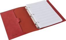 Fender Vegan Leather Music Note Book, Dakota Red_2