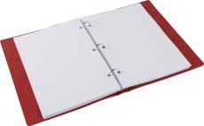 Fender Vegan Leather Music Note Book, Dakota Red_3