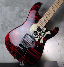 Charvel USA Custom Shop Warren DeMartini Blood and Skull 