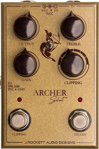 J.Rockett Audio Designs Archer Select《ブースター/オーバードライブ》【オンラインストア限定】