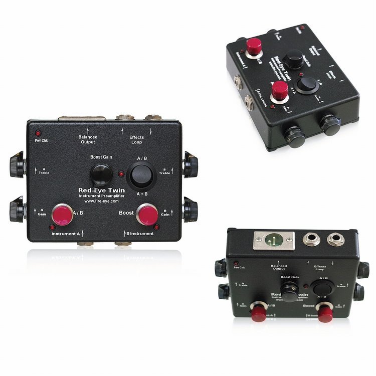 Fire-Eye Red-Eye Twin Instrument Preamplifier DI/ブースター