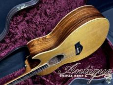 Taylor 814Fce-C ES2 2014 Natural /Sitka Spruce Top, Cocobolo Side&Back w/Curly Maple, Tropical Mahogany Neck w/Ebony FB&Bridge EX++ "Japan Limited Editions"_6