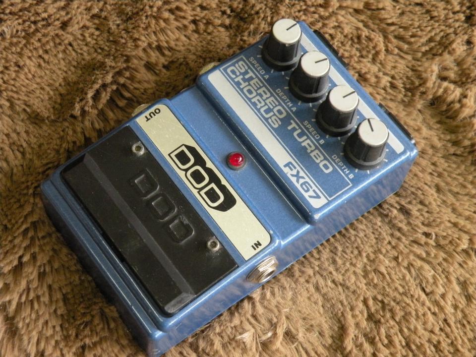 ギター DOD FX67 STEREO TURBO CHORUS DOD FX67 Stereo Turbo Chorus - YouTube