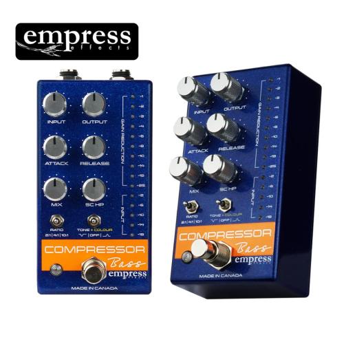 Empress Effects Bass Compressor Blue │ コンプレッサー/リミッター【オンラインストア限定】