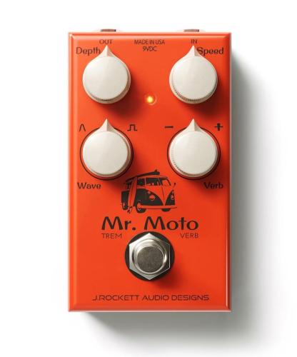 J.Rockett Audio Designs Mr. Moto Tremolo & Reverb《トレモロ/リバーブ》【オンラインストア限定】
