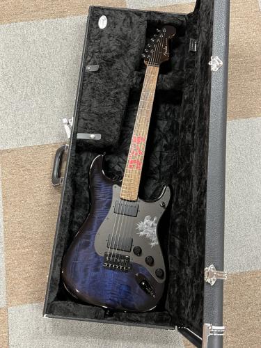 Fender Made in Japan Godzilla Stratocaster, Rosewood Fingerboard, Godzilla Blue