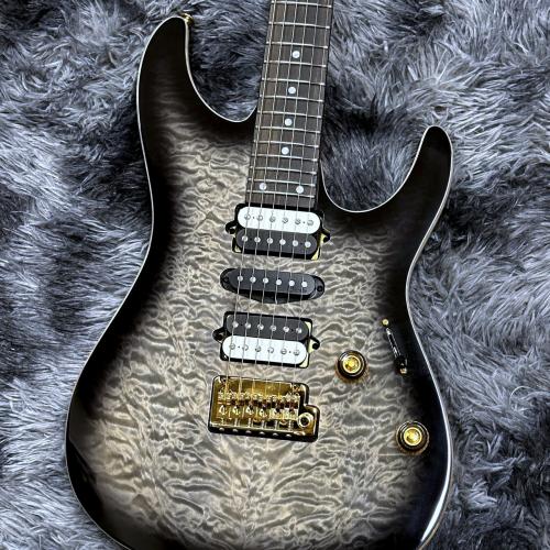 Ibanez AZ47P1QM-BIB (Black Ice Burst)【特価】【SPOTカラー】