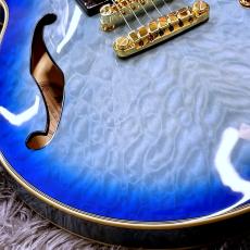 Ibanez AM93QM-JBB (Jet Blue Burst) -AM Artcore Expressionist-【特価】【セミアコ】_4