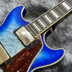 Ibanez AM93QM-JBB (Jet Blue Burst) -AM Artcore Expressionist-【特価】【セミアコ】_5