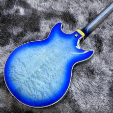 Ibanez AM93QM-JBB (Jet Blue Burst) -AM Artcore Expressionist-【特価】【セミアコ】_9