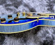 Ibanez AM93QM-JBB (Jet Blue Burst) -AM Artcore Expressionist-【特価】【セミアコ】_11