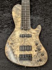 Sadowsky Custom Shop 24-Fret Single Cut Bass 5-string / Natural Transparent Satin_2