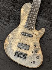 Sadowsky Custom Shop 24-Fret Single Cut Bass 5-string / Natural Transparent Satin_9