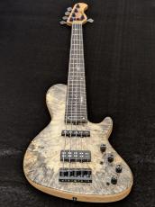 Sadowsky Custom Shop 24-Fret Single Cut Bass 5-string / Natural Transparent Satin_10