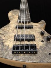 Sadowsky Custom Shop 24-Fret Single Cut Bass 5-string / Natural Transparent Satin_11