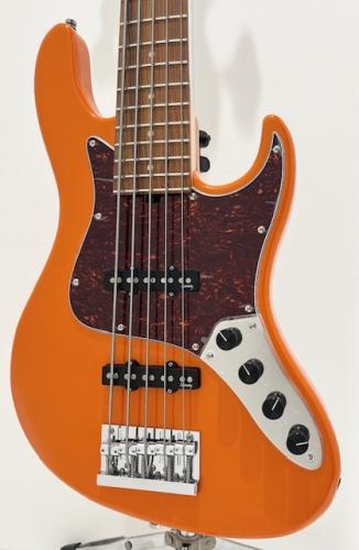 Sadowsky MetroExpress 22-Fret Will Lee Artist Line Bass 5-String Japan Limited Color Candy Apple Orange
