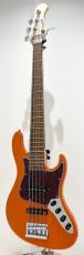 Sadowsky MetroExpress 22-Fret Will Lee Artist Line Bass 5-String Japan Limited Color Candy Apple Orange_2