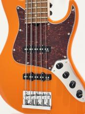 Sadowsky MetroExpress 22-Fret Will Lee Artist Line Bass 5-String Japan Limited Color Candy Apple Orange_3