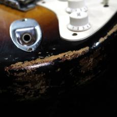 Fender Custom Shop 60th Anniversary Limited 1954 Stratocaster 2-Color Sunburst Relic #1546【3.62kg】_4