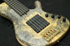 saitias guitars Aquarius 5 CTM Buckeye Burl /Natural Satin【4.00kg】【Euphoreal製PU×Humpback製プリアンプ】_3