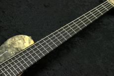 saitias guitars Aquarius 5 CTM Buckeye Burl /Natural Satin【4.00kg】【Euphoreal製PU×Humpback製プリアンプ】_7