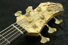 saitias guitars Aquarius 5 CTM Buckeye Burl /Natural Satin【4.00kg】【Euphoreal製PU×Humpback製プリアンプ】_8