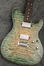 Sugi 【決算セール】DS496IR 6A Quilt Maple/HM/Ash Emerald Green Fade #S250136【現地選定材採用】