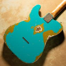 XOTiC XTC-1 Seafoam Green over Aztec Gold Heavy Aged Alder Rosewood_5