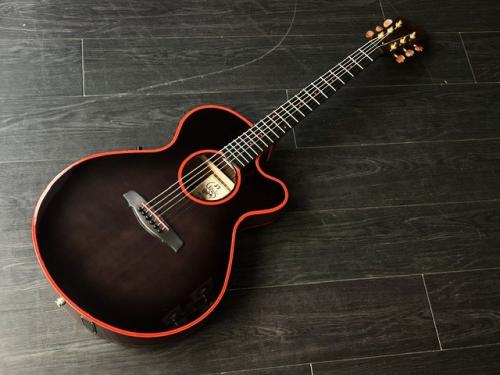 Crews Maniac Sound ES-1500C　Custom ブラックバースト&レッドバインディング