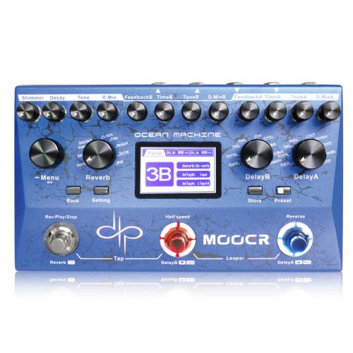 MOOER Ocean Machine《ディレイ/リバーブ/ルーパー》【WEBショップ】