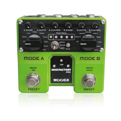 MOOER Mod Factory Pro《16種類のモジュレーションエフェクト》【オンラインストア限定】