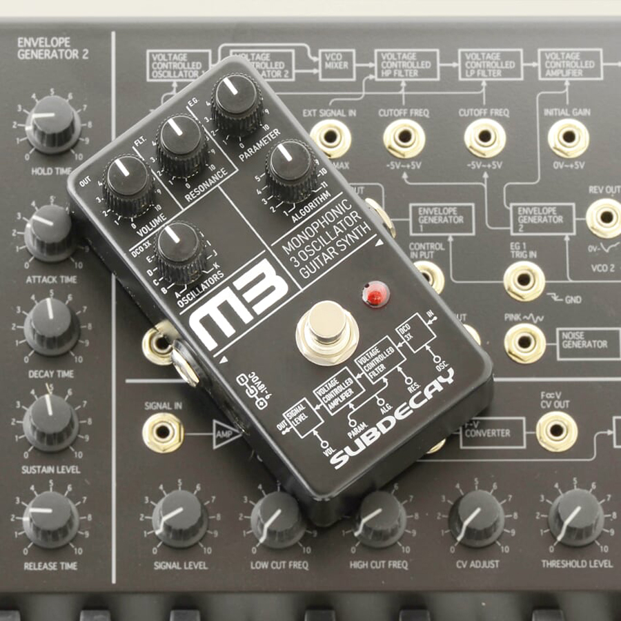 SUBDECAY M3 モノフォニックギターシンセサイザー SUBDECAY ( サブディケイ ) M3 送料無料 | サウンドハウス