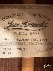 Juan Hernandez [ホアン・エルナンデス] Flamenca Profesional Negra 2014年製_9