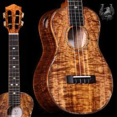 KOU ukulele Concert LN A model - Premium Curly koa -