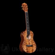 KOU ukulele Concert LN A model - Premium Curly koa -_2