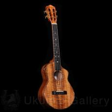 KOU ukulele Tenor Cutaway A model - Premium Curly Koa -_2