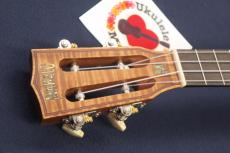 Mahalo MM3 Satin Finish Cedar-top Slot-head Solid Mahogany Tenor Ukulele_4