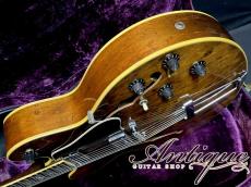 Gibson ES-150D 1973 Walnut /Full-Depth Round Double Cutaway w/Stickered Numbered PAF Virgin Solder & Full-Original except Knob EX++ "Amazing Tone"_7