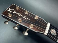 K.Yairi YF-00045 Special CTM / Solid Engelmann Spruce Top・Solid Madagascar Rosewood Back and Side・Original Open Back peg・000-45 Type All Abalone Trim and Rosette・Long Saddle・Kazuo Yairi. Signed【With Original _8
