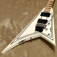 Jackson X Series Rhoads RRX24, Maple Fingerboard, Snow White with Black Pinstripes