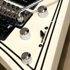 Jackson X Series Rhoads RRX24, Maple Fingerboard, Snow White with Black Pinstripes_8