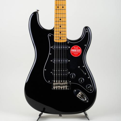 Squier Classic Vibe 70s Stratocaster HSS MN Black【S/N ISSL25002845】