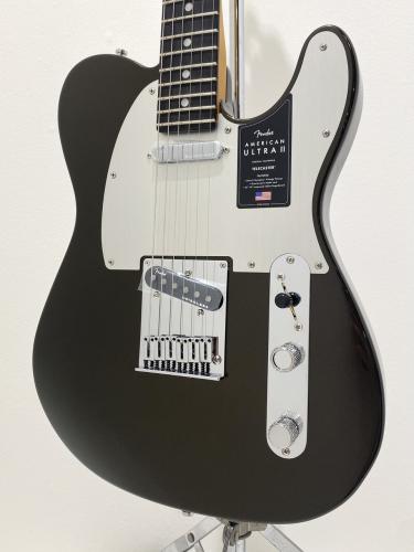 Fender American Ultra II Telecaster, Ebony Fingerboard / Texas Tea