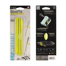 NITE-IZE NI03989 GTK12-33-2R7 Neon Yellow ギアータイ コード&ツイスト 結束バンド 12インチ 2本入