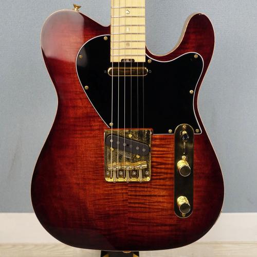 infinite Trad Fullsize T Custom Fire Brown Burst