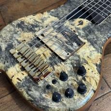TUNE TWB-6 EX HYB-III Buckeye Burl Top Custom Pickups_2