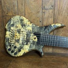 TUNE TWB-6 EX HYB-III Buckeye Burl Top Custom Pickups_11