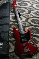 Fender Japan AJB Aerodyne Jazz Bass Candy Apple Red 2012_10